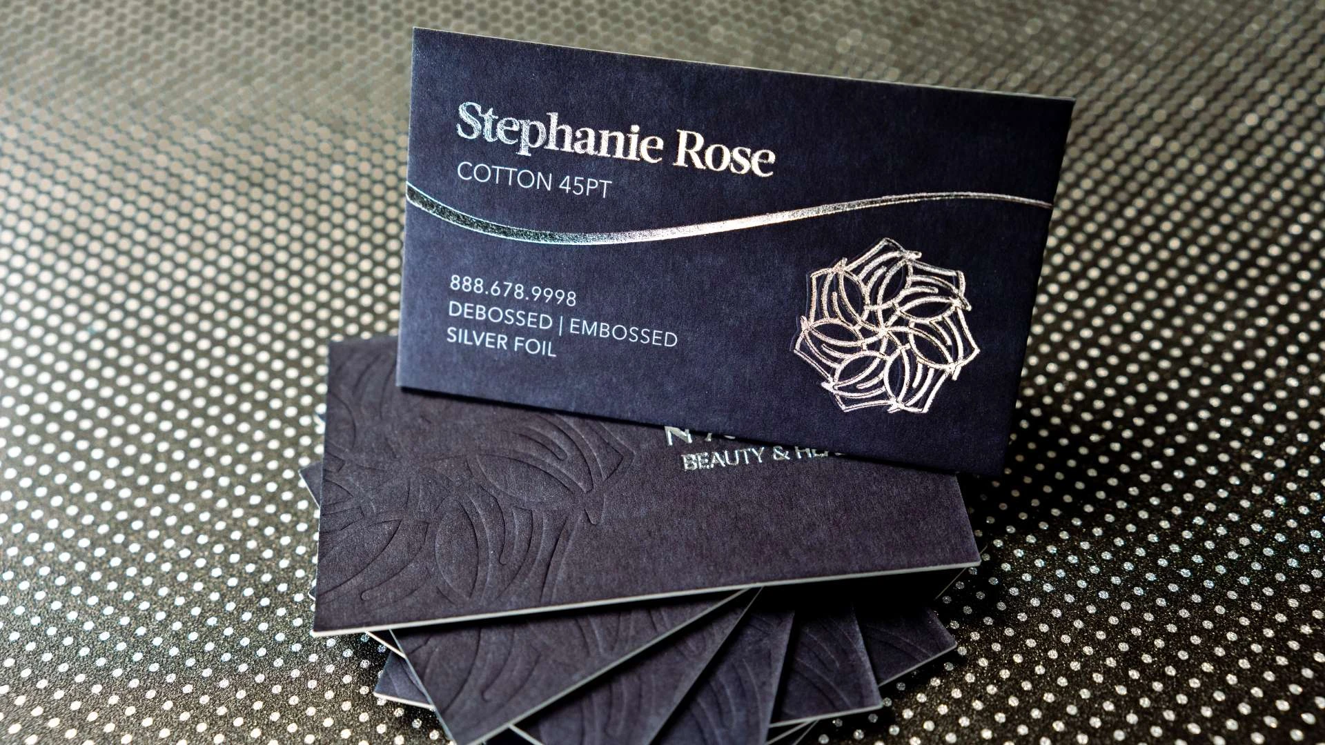 Foil Business Cards Business Card Design